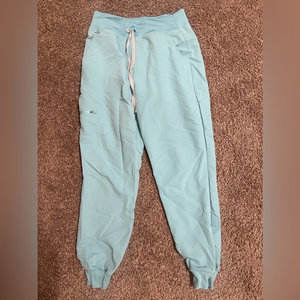 Seaglass Zamora™ High Waisted 2.0 - Petite Jogger Scrub Pants-Small-Petite